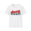 Cheap Beer Graphic T-Shirt — Retro Distressed Bar Tee